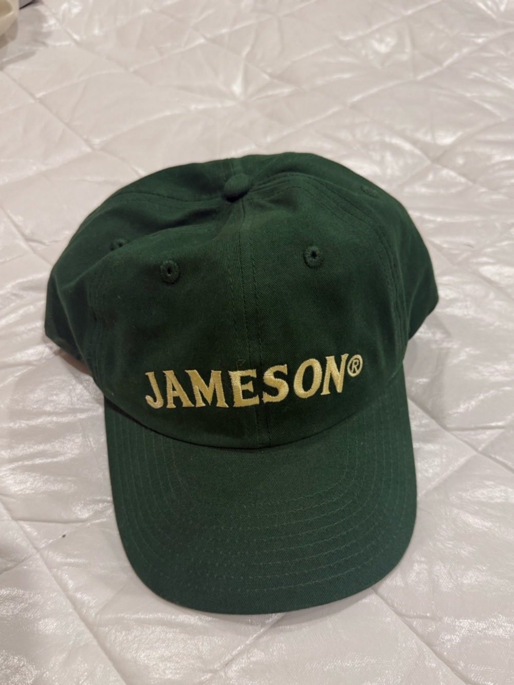 Jameson Embroidered Green Baseball Cap
